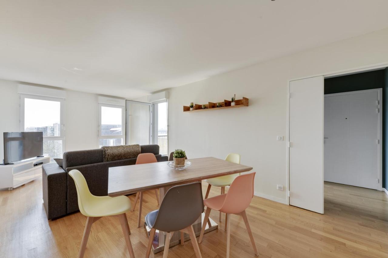 Chic Apart With Great View Of Paris Apartment Saint-Denis  Bagian luar foto