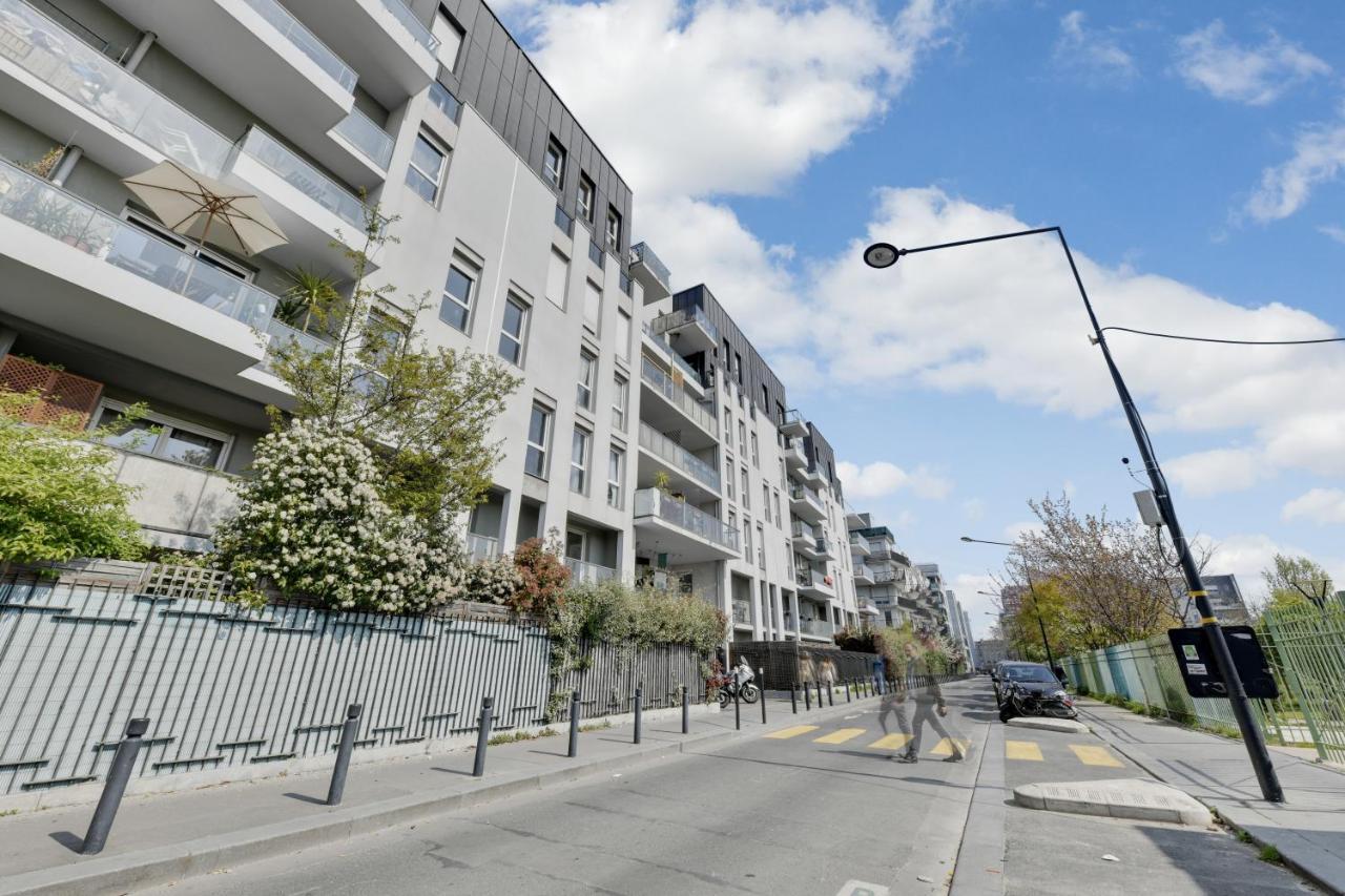 Chic Apart With Great View Of Paris Apartment Saint-Denis  Bagian luar foto